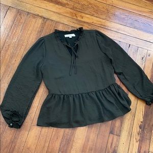 LOFT Peplum Top
